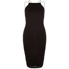 River Island Black Lace Cami Bodycon Dress Black Lace Cami Lace Cami Clothes Design