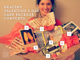 For this valentine's day care package, the box flaps can be spray painted any color, but red will pack the biggest punch for your hot stuff. Healthy Valentine S Day Care Package Ideas Independent