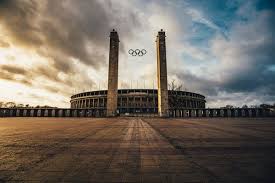 Olympiastadion Exterior Wallpaper Olympia Stadion Hertha Bsc