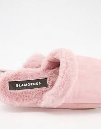 Maybe you would like to learn more about one of these? Glamorous Fluffy Slippers In Pale Pink Asos