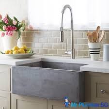 Cold water kitchen sink tap (chrome / stainless steel matte / black) * high quality ** ready stock ** 1 year warranty ** sg pub approved s$ 90.00 : Different Types Of Kitchen Sink In Singapore Mr Plumber Singapore 1 Recommended Plumbing Services Singapore