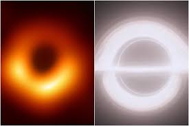 Por qué la imagen del agujero negro no es igual al de Interstellar? - La  Tercera