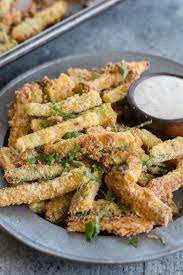 Crispy Zucchini Fries Keto Low Carb The Best Keto Recipes Recipe Low Carb Side Dishes Keto Recipes Dinner Recipes