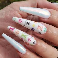 Brand Name Nail Sticker C Lv Ysl Gg Versace Walmart Com In 2021 Long Acrylic Nails Coffin Long Acrylic Nail Designs Purple Acrylic Nails 9,842 results for fake nails. brand name nail sticker c lv ysl gg