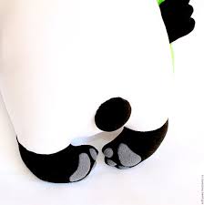 kroshka panda obnimashka podushka igrushka zakazat na yarmarke masterov 7r1sxru podushki tomsk podushki igrushki rukodelie