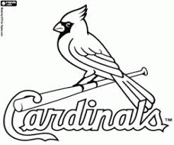 Mlb Logos Coloring Pages Printable Games Baseball Coloring Pages Cardinals Baseball Mlb Logos