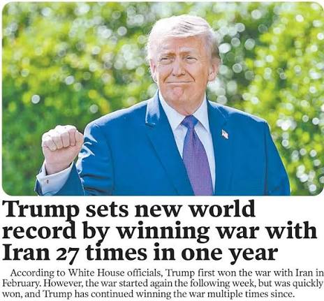 Trump declares “total and complete victory” in Iran…