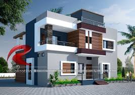 3d House Designs Gallery Rc Visualization Structural Plan And Elevation Designing Small House Elevation Design Duplex House Design House Architecture Styles