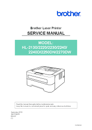 Original brother ink cartridges and toner cartridges print perfectly every time. Pdf Brother Laser Printer Service Manual Sara Diaz Academia Edu