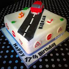 17th Birthday Male Birthday Cake For 17 Year Old Boy Boys 17th Learning To Drive Birthday Cake 15 Geburtstagskuchen Bier Geburtstagskuchen Geburtstagskuchen Fur Jungen