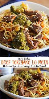Slow Cooker Teriyake Beef Lo Mein Kleinworth Co
