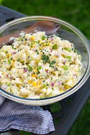 Add the mayonnaise, mustard, vinegar, garlic, salt, paprika, and pepper to the bowl with the egg yolks. The Best Potato Salad Recipe Classic Version Cooking Classy