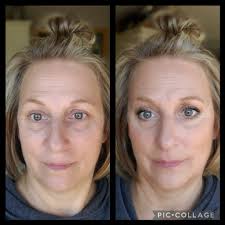 Natural makeup look is clean and glowing