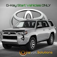 Is there any way to remote start the car then open the door and keep the engine running? 2010 2019 Toyota 4runner Plug Play Remote Start Kit G Key 12volt Solutions