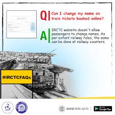 Have You Booked Your Train Tickets Online But Missed Out On Correct Names To Make The Correction Visit Near Train Ticket Booking Train Tickets Online Tickets