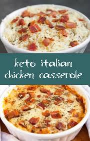 Keto Italian Chicken Casserole Nurizelia Foods Chicken Casserole Italian Chicken Casserole Rotisserie Chicken Recipes Rotisserie Chicken Recipes Leftover