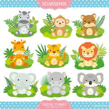 Free for commercial use no attribution required high quality images. Cute Zoo Animals Clipart