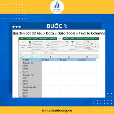 04 Bước Tách Dữ Liệu Trong 1 ô Thành Nhiều Cột Trong Excel