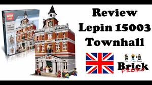 Review Lepin 15003 - Townhall - YouTube