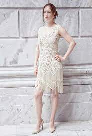 Check spelling or type a new query. Ivory 20er Jahre Brautkleid Vintage Flapperthe Great Gatsby Etsy
