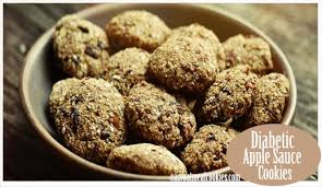 Form into balls and bake on lightly greased cookie sheet for 15 minutes at 325℉ (160. Download Or Print To Bake Diabetic Apple Sauce Oatmeal Cookies Easyoatmealcookies
