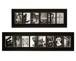 Personalized Photo Wall Art Unique Customizable Home Decor Gift Spells Words Personalized Photo Art Name Wall Art Photo Wall Art