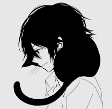 Black And White Anime Boy Anime Boy Manga Boy Black And White Smile Cat Neko Cute Anime Anime Boy Cute Anime Boy