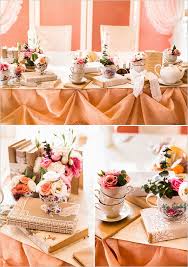 Stunning mint, rose gold and peach wedding table. Peach And Gold Wedding Decorations Off 70 Buy