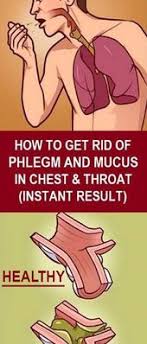 How To Get Rid Of Phlegm And Mucus In Chest Throat Instant Result Good Healthy Getting Rid Of Phlegm Mucus How To Get Rid