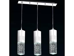 3 Lights Bubble Crystal Column Restaurant Pendant Lamp Creative Little Study Room Pendant Lights Bar Chandelier Fixtures Newegg Com