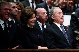 This isn't the first presidential funeral mulroney has. Photo Gallery World Leaders Gather For George H W Bush Funeral