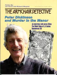 THE ARMCHAIR DETECTIVE Spr/91, rare US crime mag, Aaron Elins, Joe Gores,  pulps