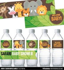 Private labeling has become incredibly popular over recent years, with studies showing that consumers are more likely to buy a product showing a private. Baby Shower Water Bottle Labels Neutral Safari Bottle Labels Printable Wrappers Diy Wraps Bottle Covers Jungle Theme Baby Shower Labels Baby Shower Labels Water Bottle Labels Baby Shower Jungle Baby Shower