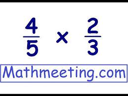 How to multiply 2 fractions. Multiplying Fractions Youtube