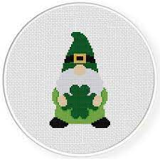 This post has been updated; St Paddy S Gnome Cross Stitch Pattern Daily Cross Stitch