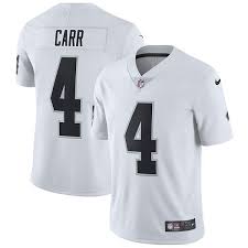 Get all the very best las vegas raiders jerseys you will find online at www.fanaticsoutlet.com. Men S Nike Derek Carr White Las Vegas Raiders Vapor Untouchable Limited Player Jersey