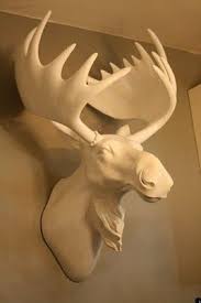 Home decor to match moose head wall mount. 36 Ceramic Moose Head Ideas Moose Head Moose White Moose