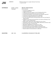 Maybe you would like to learn more about one of these? Brand Ambassador Resume Sample Velvet Jobs