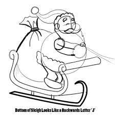 Use this fun christmas template in our suggested christmas crafts or come up with your own projects. How To Draw Santa Clause Reindeers And Flying Sleigh For Christmas How To Draw Step By Step Drawing Tutorials