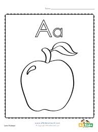 Click on the link of your choice (below) to print the template. Coloring Page For The Letter A All Kids Network