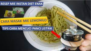 Selain itu, mie lemonilo juga terbuat dari saripati bayam yang membuat mie lemonilo memiliki serat yang jauh lebih tinggi. Cara Masak Mie Lemonilo Di Panci Listrik Cara Mencuci Panci Listrik Rmpb 78 Youtube