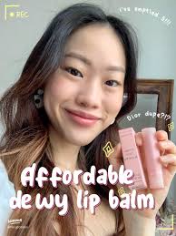 Cezanne Lasting Gloss: A Dupe for Dior Lip Glow and Revlon?