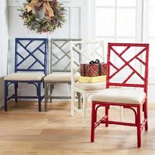 Mei White Chippendale Dining Chair Pier 1 Bamboo Dining Chairs Dining Room Furniture Black Dining Room Chairs