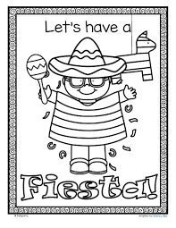 Free Cinco De Mayo Or Fiesta Poster In B W Theme Activity Cinco De Mayo Cinco De Mayo Activities