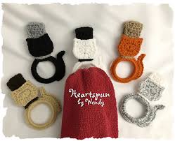 There are 1435 towel holder pattern for sale on etsy, and they cost $4.27 on average. Ravelry Cat Silhouette Dish Towel Holder Ring Pattern By Wendy Connor