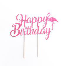 See more ideas about topper, cake toppers, birthday cake topper printable. Happy Birthday Flamingo Cake Topper Summer Decorations Etsy Flamingo Happy Birthday Flamingo Cake Topper Birthday Cake Toppers
