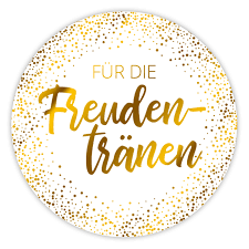 Aufkleber Fur Die Freudentranen Hotfoil Hochzeit Aufkleber Hochzeitskarten Gestalten Hochzeitsaufkleber