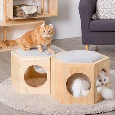 In addition, it is sturdy and practical, can be used as an indoor pet room or cat litter box. Solid Wood Cat Litter Cat House Coffee Table Stool Shoe Changing Stool Small Cat Villa Removable And Washable Cat Beds Mats Aliexpress