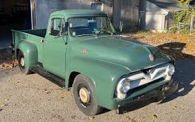 Image result for Light Green 1955 Truck