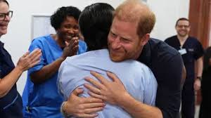 Prince Harry gets UK trip back on track with hospital visit